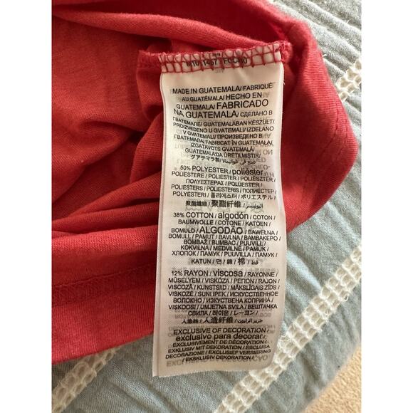 Washington Nationals **T-Shirt XL** Red MLB Curly W - Picture 5 of 5